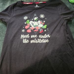 Christmas disney tshirt